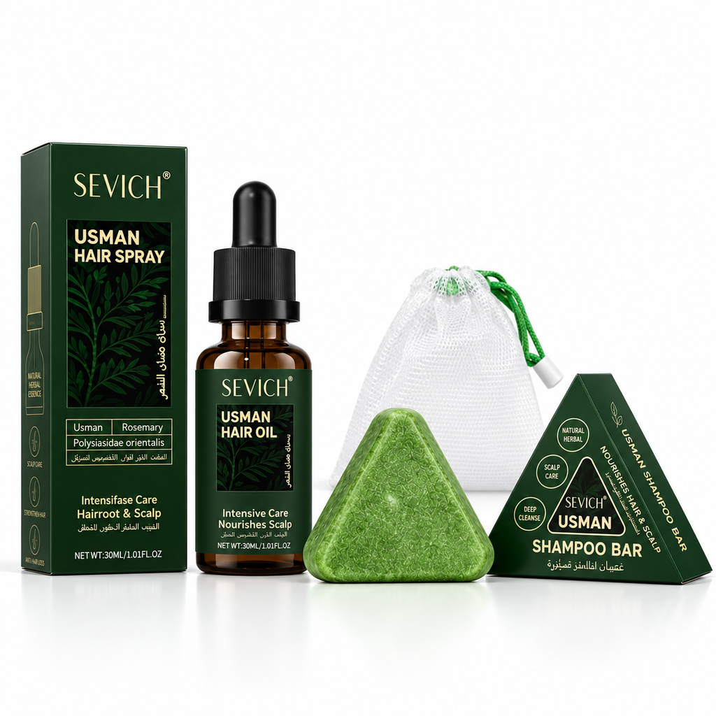 Usma hair care set by Bondo Beauty