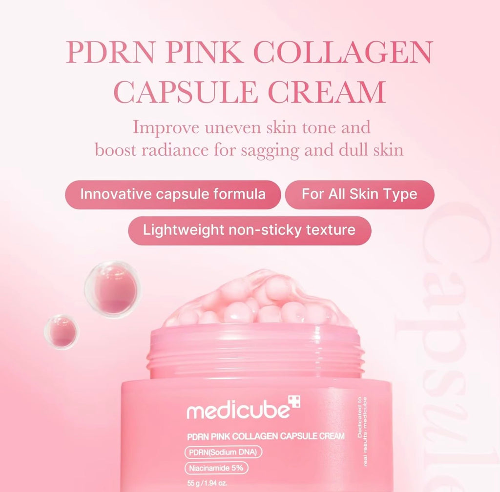 Medicube PDRN Pink Collagen Capsule Cream 55 g — product image
