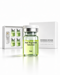 Hair care set with microneedle applicator